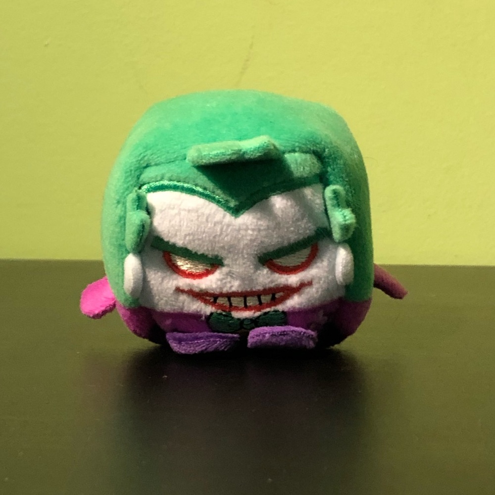 🃏 DC COMICS THE JOKER KAWAII CUBE BEAN BAG PLUSH 🃏